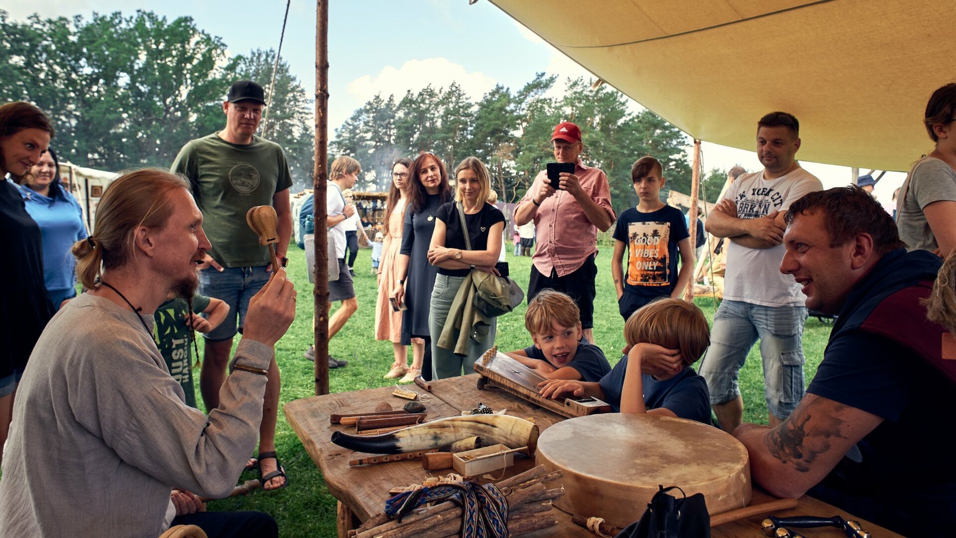 Gyvosios archeologijos dienų Kernavėje nuotrauka