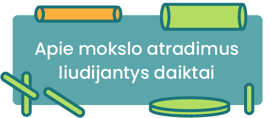 Apie mokslo atradimus liudijantys daiktai